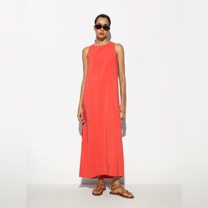 Alice + Olivia orange dress